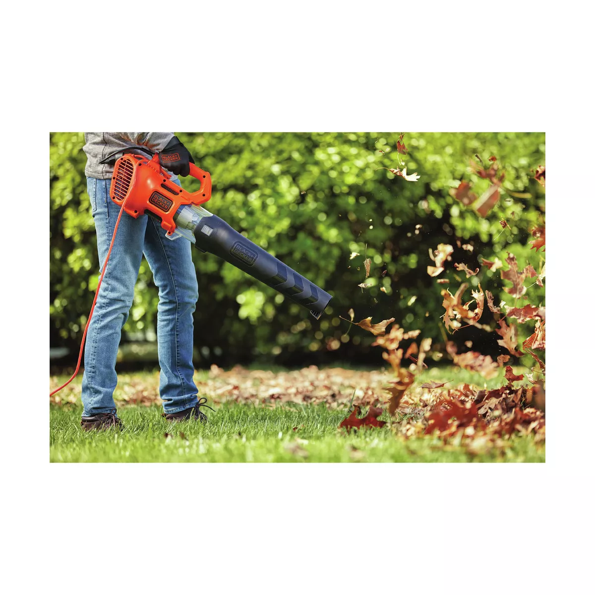 Black & Decker BEBL750 9 Amp Electric Axial Leaf Blower