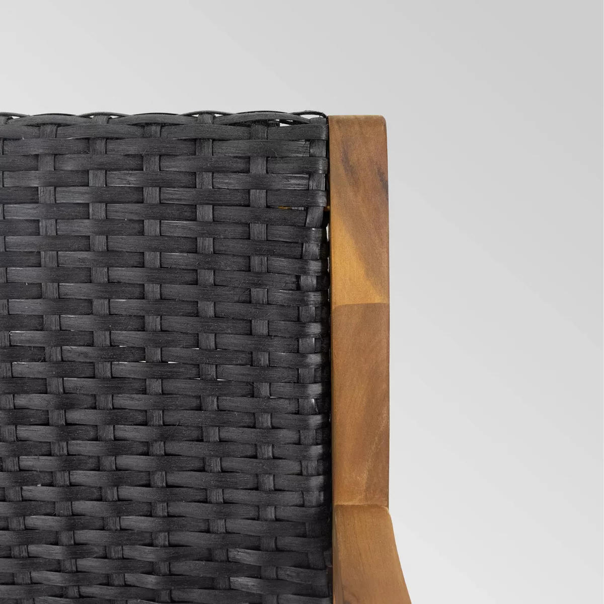 Genesee 2pk Acacia Wood Bar Stools - Teak/Black - Christopher Knight Home