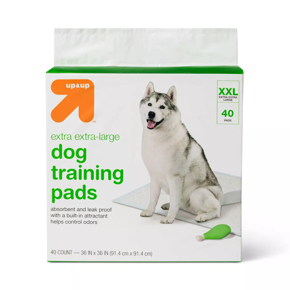 Puppy & Adult Dog Training Pads - 40ct - XXL - up & up™