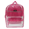 Dickies 17" Clear Student Backpack - Pink