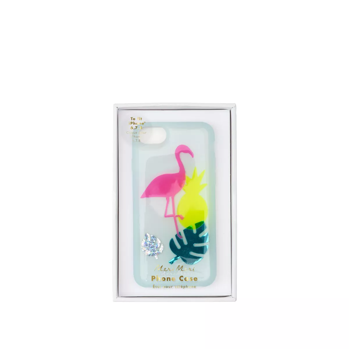 Meri Meri - Tropical Flexible Phone Case (to fit iPhone 6 7 & 8) - Electronics Cases - 1ct