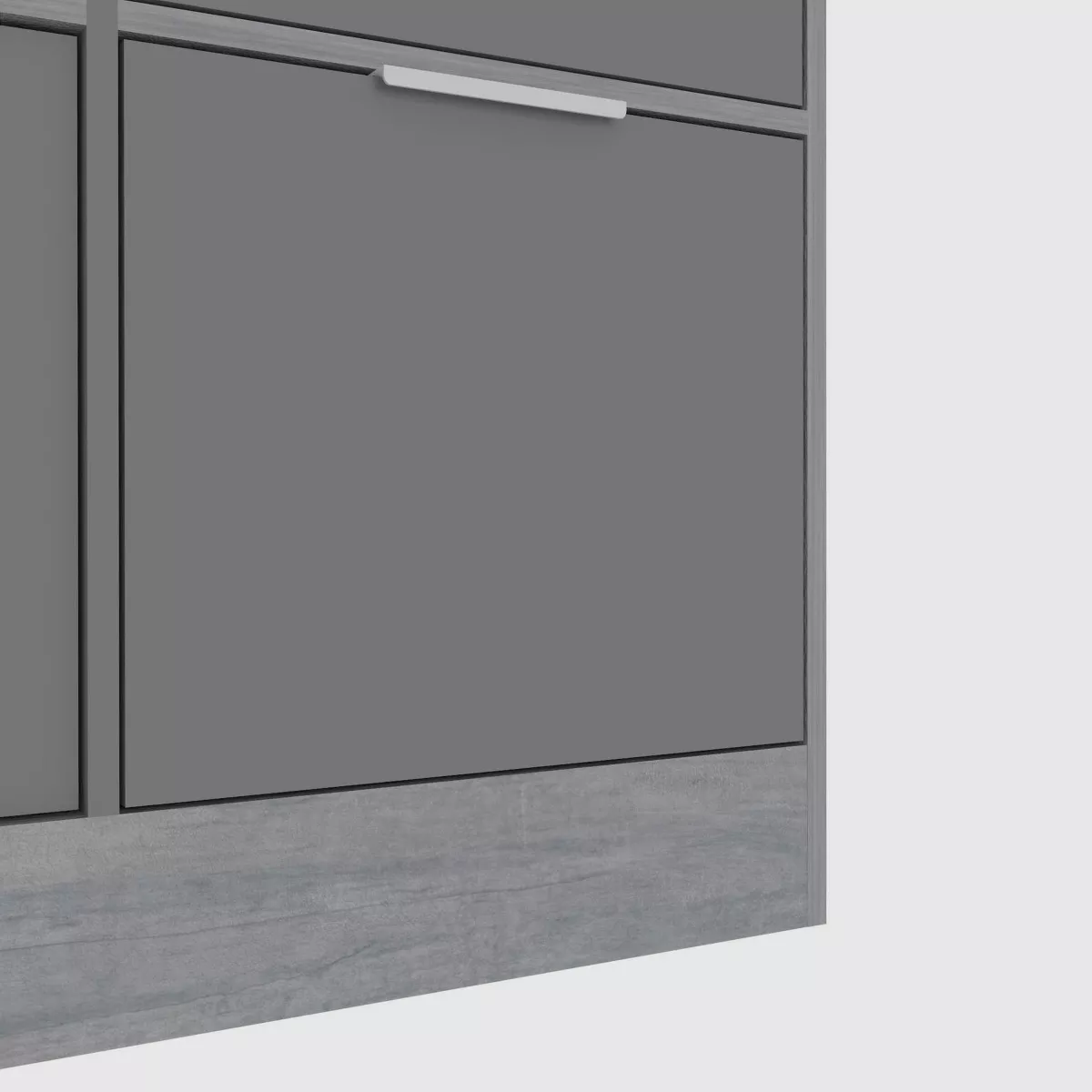 Kamas Storage Cabinet Gray - RST Brands