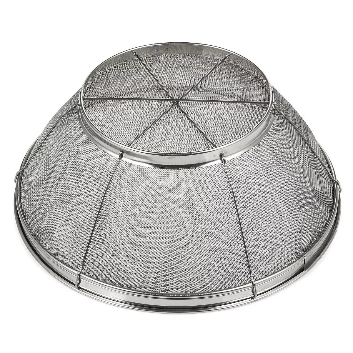 Juvale Stainless Steel Colander/Mesh Colander Strainer Basket - For Kitchen Straining, Draining, Salad, Spaghetti and Noodles - 10.25 x 4 Inches