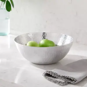 118.3oz Aluminum Hammered Serving Bowl - Threshold™