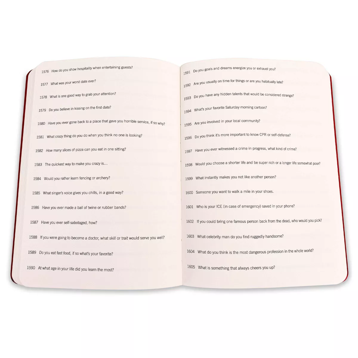 3000 Questions About Me Activity Journal - Piccadilly