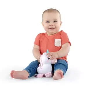 Bright Starts Sparkle & Shine Taggies Unicorn