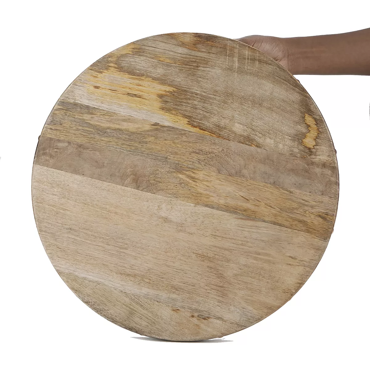 Mind Reader Wood Lazy Susan, Brown