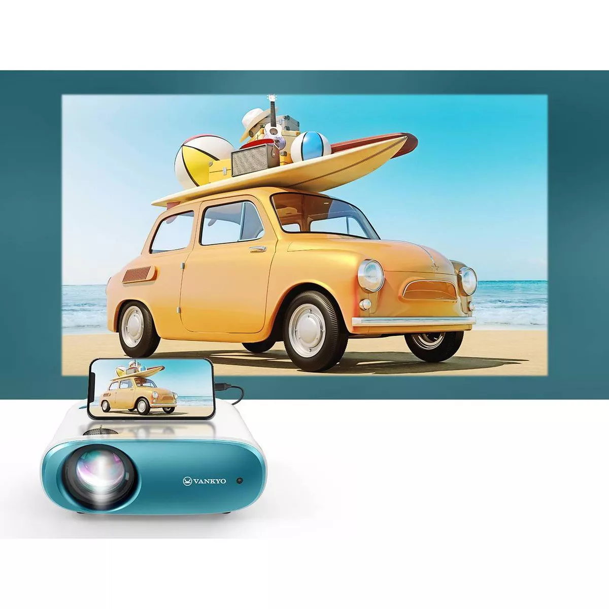 VANKYO Cinemango C100T 720P Projector