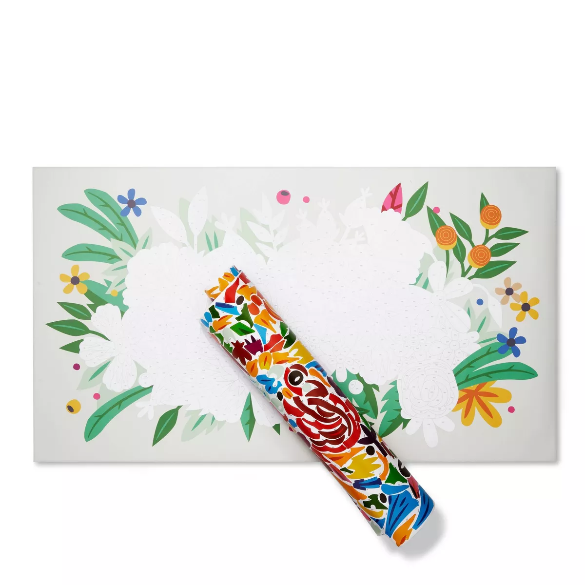 Sticker-By-Number Poster Kit Floral - Mondo Llama™