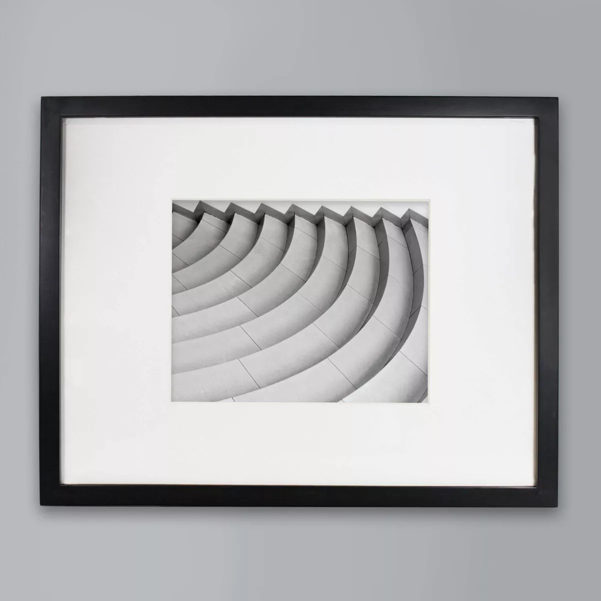 14" x 18" Matted Wood Frame Black - Made By Design™