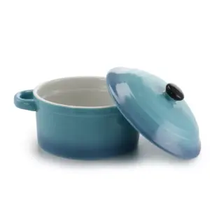 Crock Pot Pembury 3 Piece 9.6 Ounce Stoneware Assorted Casserole Dish Set