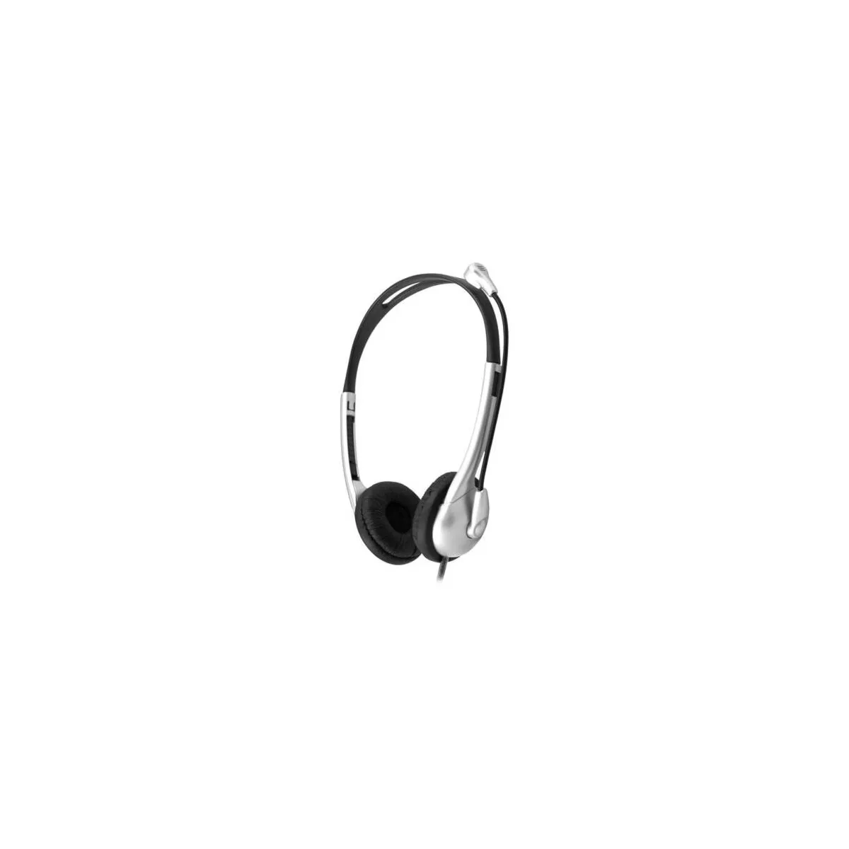 HamiltonBuhl MACH-1 Multimedia USB Stereo Headset - USB Connectivity - Omni-directional noise-cancelling Microphone - Soft leatherette ear cushions