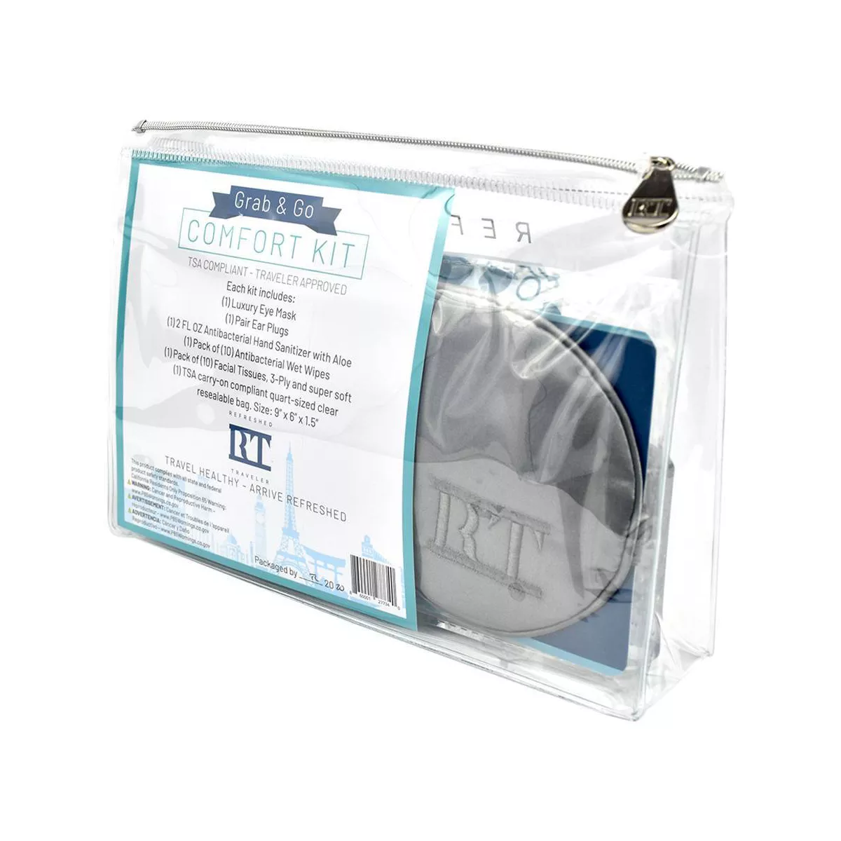 Refreshed Traveler Grab & Go Comfort Kit