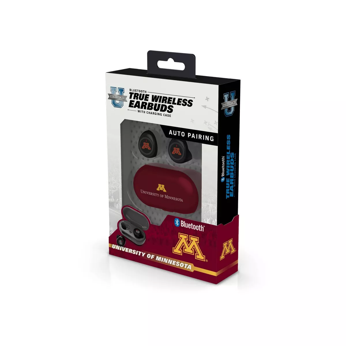 NCAA Minnesota Golden Gophers True Wireless Bluetooth Earbuds