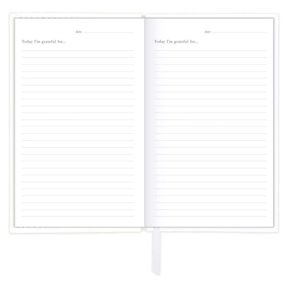 Sugar Paper™ Lined Journal Gratitude Black Hearts