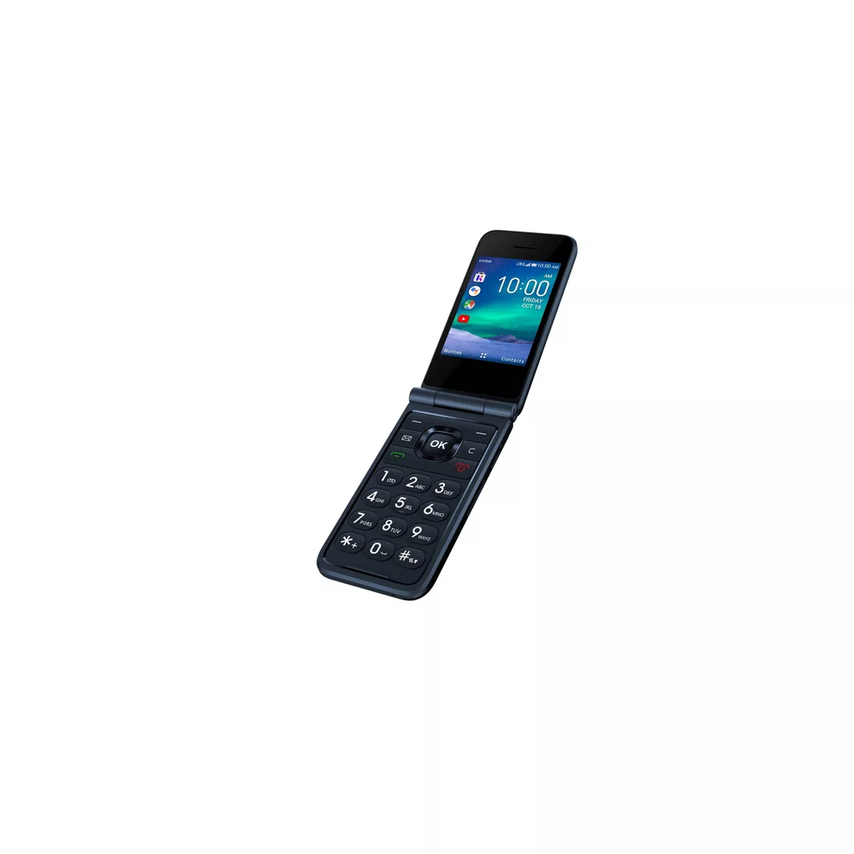Cricket Prepaid Debut Flip (4GB) - Black