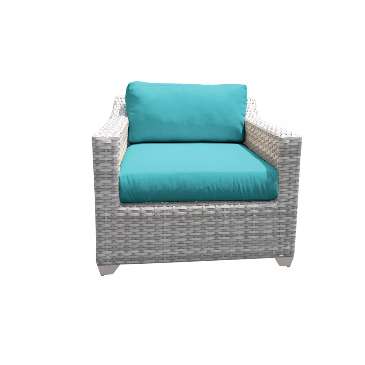 Fairmont 6pc Patio Seating Set with Cushions - Aruba - TK Classics