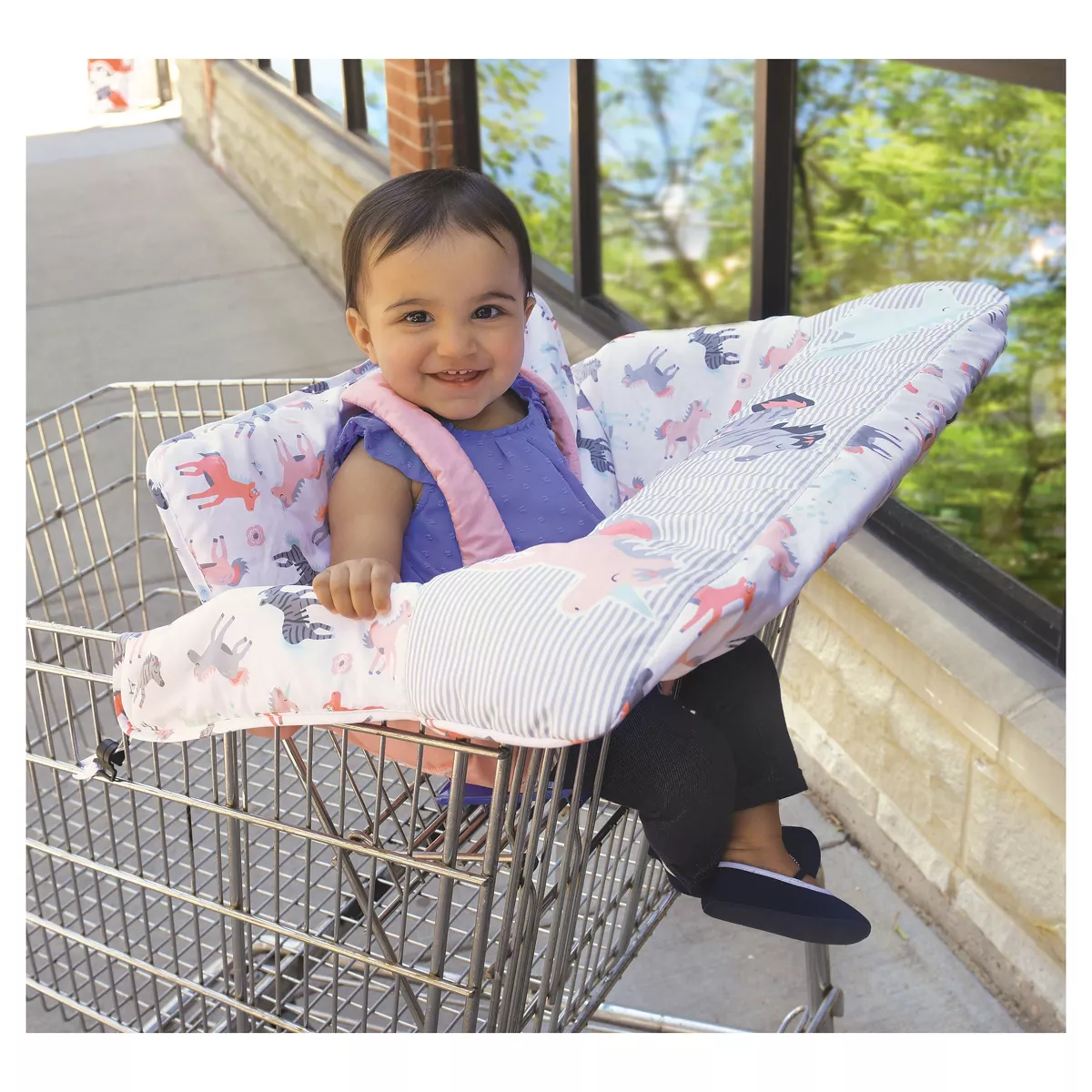 GO by Goldbug Horses Shopping Cart Cover