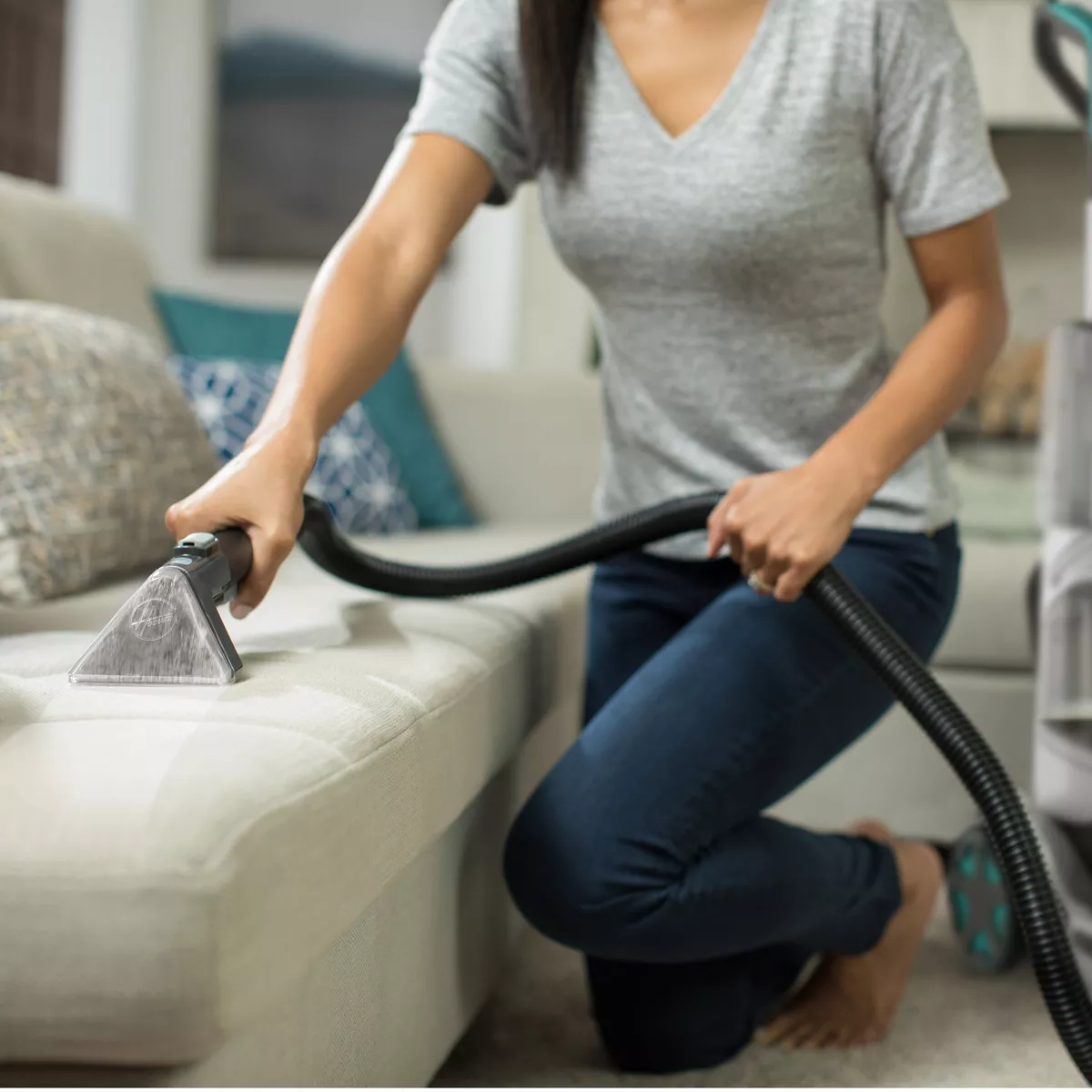 Hoover SmartWash Automatic Carpet Cleaner Machine and Upright Shampooer