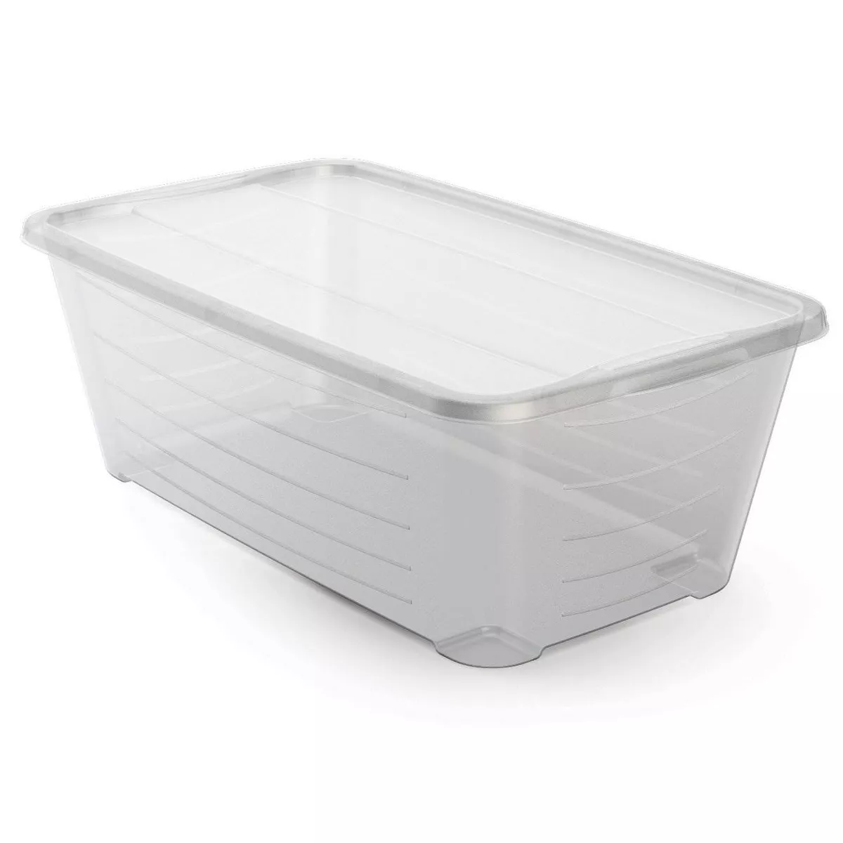 Life Story Rectangular Clear Plastic Protective Storage Shoe Box (24 Pack)