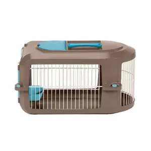 Suncast Personalizable Deluxe Small Animal Carrier for Pets up to 11.5
