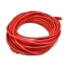 Monoprice Cat5e Ethernet Patch Cable - 50 Feet - Red | Network Internet Cord - RJ45, Stranded, 350Mhz, UTP, Pure Bare Copper Wire, 24AWG