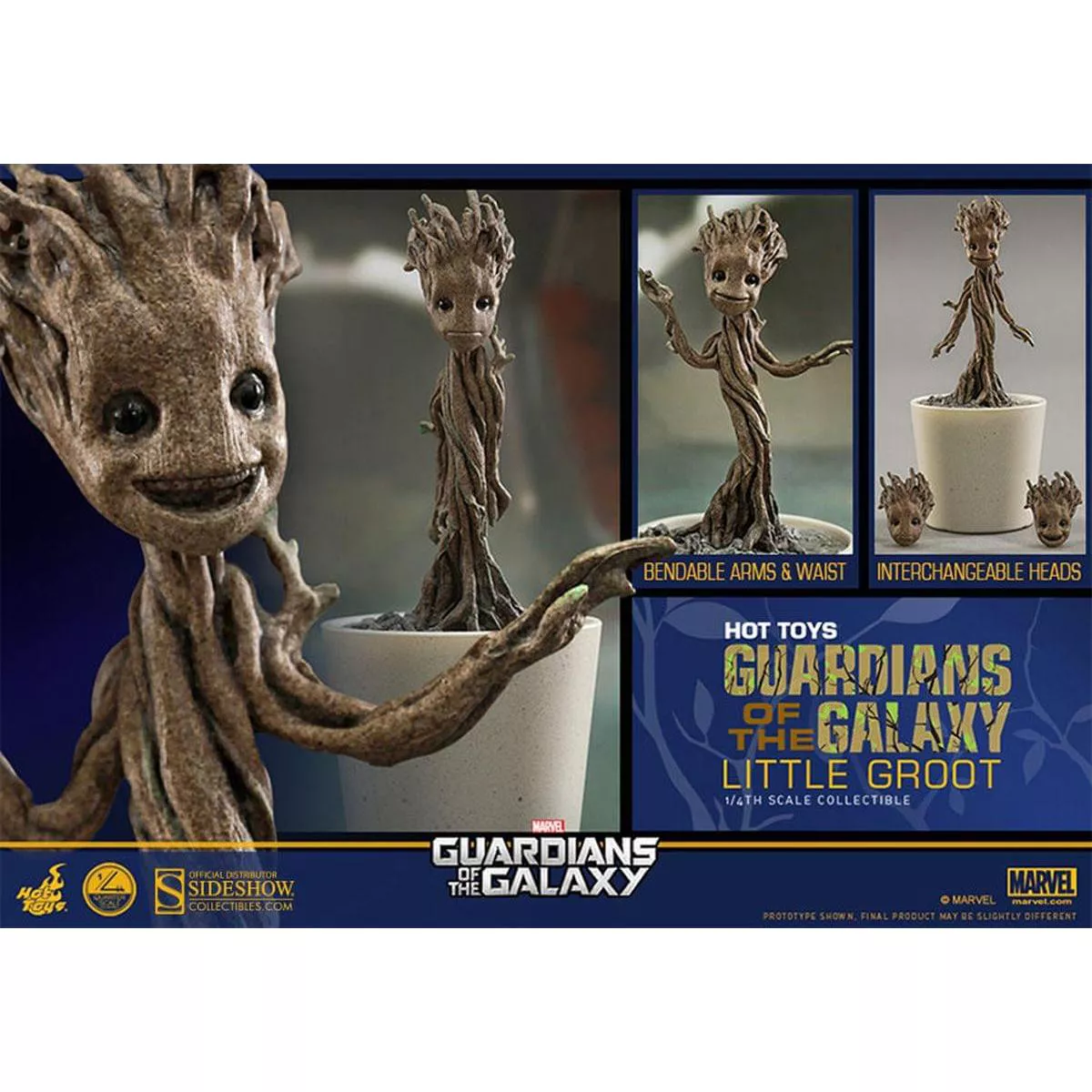 Hot Toys Guardians of the Galaxy Little Groot 1/4 Collectible Figure
