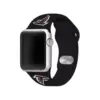 NFL Atlanta Falcons Apple Watch Compatible Silicone Band 42mm - Black