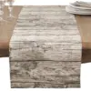 Natural Wood Grain Table Runner - Saro Lifestyle