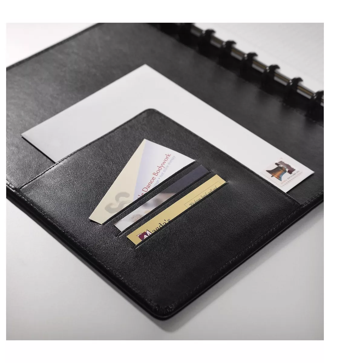 MyOfficeInnovations Arc Customizable Notebook 8-1/2" x 11" 60 Sh. Narrow Ruled Blk 886232