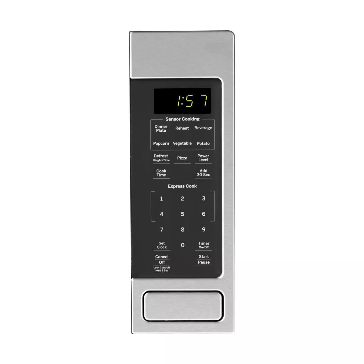GE 1150 Watt Countertop Microwave Oven, Stainless Steel (Certified Refurbished)