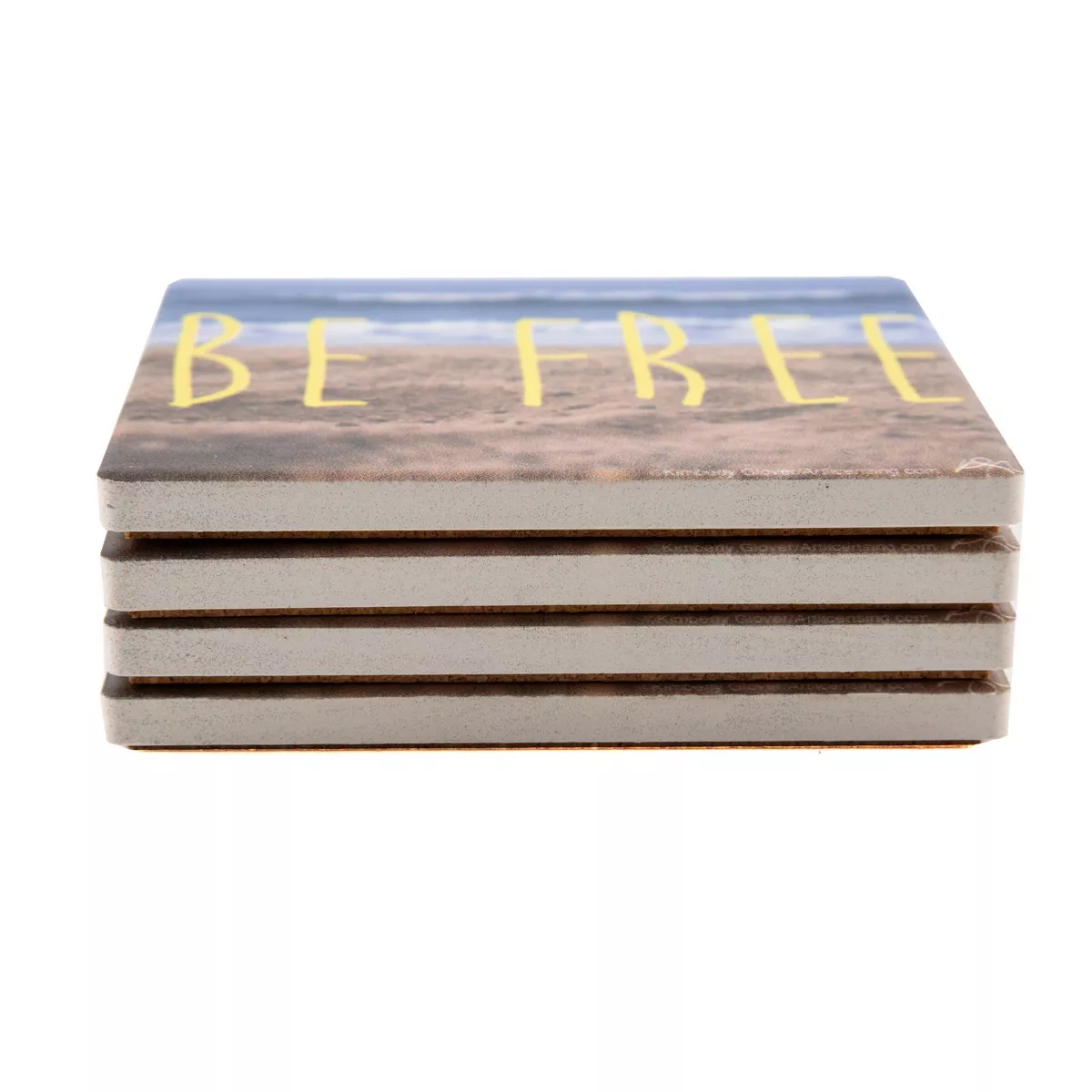 Thirstystone Be Free Coaster Set of 4