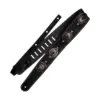 RICHTER Motorhead Artist Series 1565 Guitar Strap Black/Old Silver 2.36 in.
