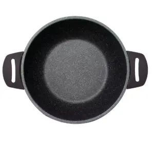 The Rock by Starfrit Electric Multi-Use Pot with Bakelite Handles - Black