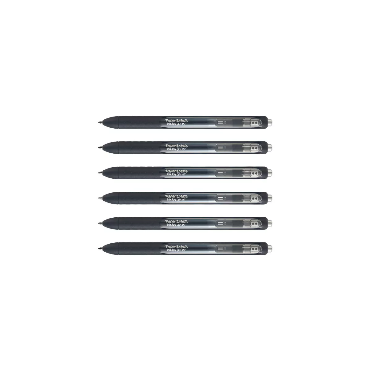 Paper Mate InkJoy Gel Pen, 6ct - Black