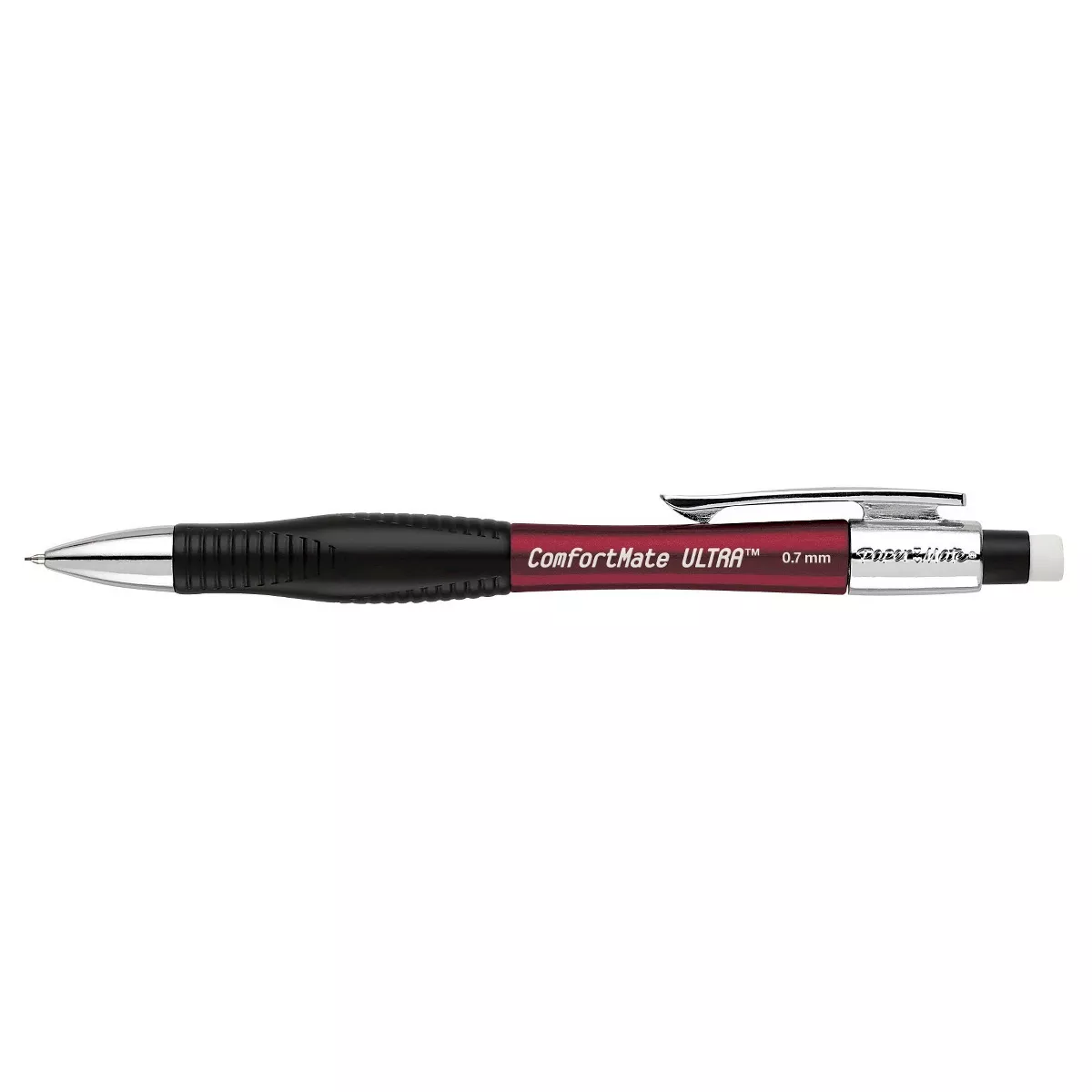 3pk #2 Mechanical Pencils with Lead/Eraser Refill Comfortmate Ultra .7mm Multicolor - PaperMate
