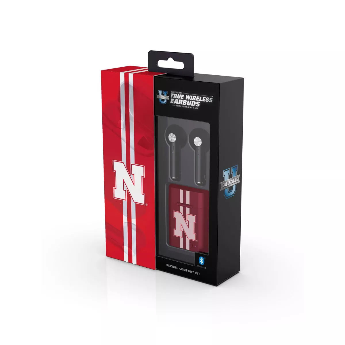 NCAA Nebraska Cornhuskers True Wireless Bluetooth Stem Earbuds