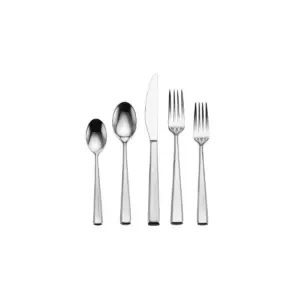 Towle 20pc Stainless Steel Forged Satin Dream Silverware Set
