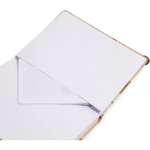 Paper Junkie 3 Pack Lined Vintage Music Journal, Lyric Notebooks (80 Sheets, 6 x 8 in)