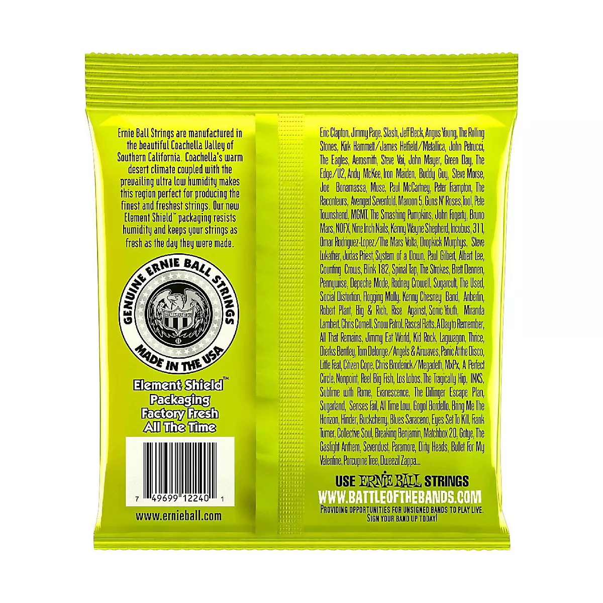 Ernie Ball 2240 Regular Slinky RPS 10 Electric Guitar Strings