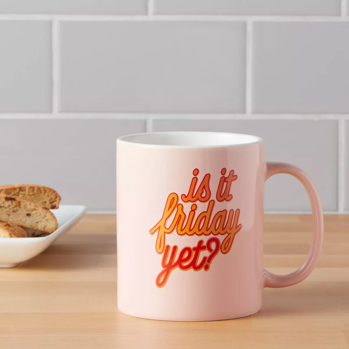 15oz Stoneware Is It Friday Yet Mug - Room Essentials™