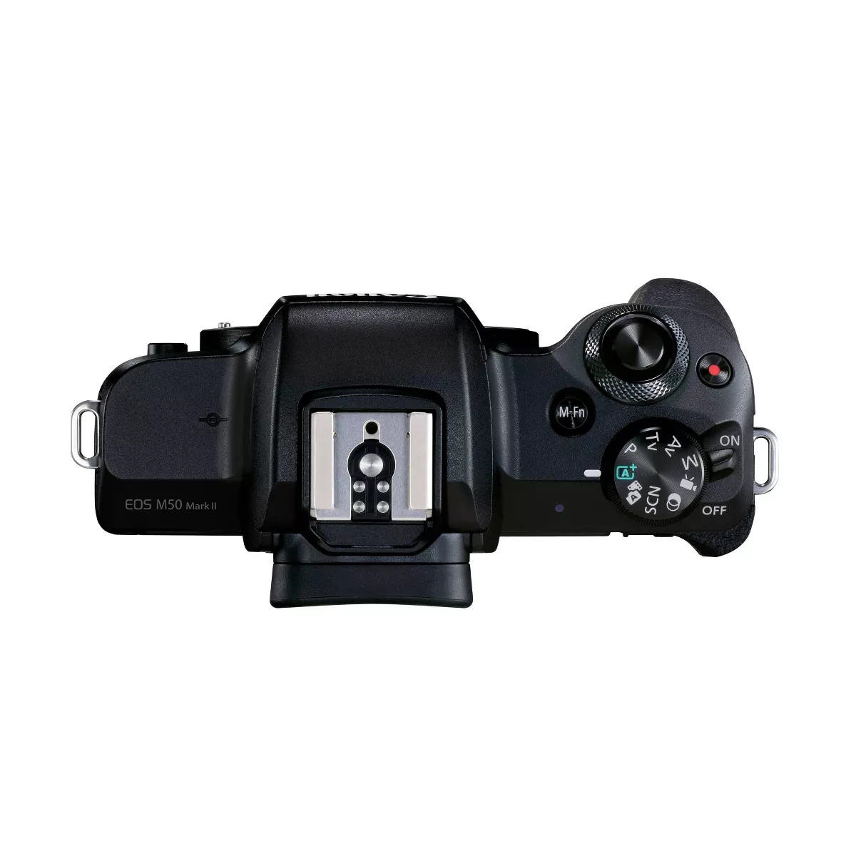 Canon EOS M50 Mark II Mirrorless Camera with EF-M 15-45mm f/3.5-6.3 IS STM Zoom Lens - Black