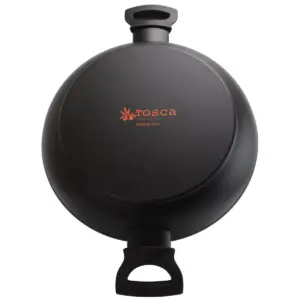 Gibson Tosca Terra-Cotta 3 Quart Aluminum Braiser Pan