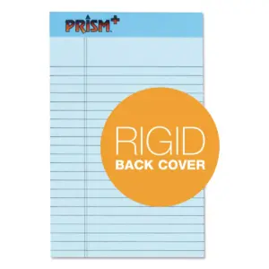 Tops Prism Plus Colored Legal Pads 5 x 8 Blue 50 Sheets Dozen 63020