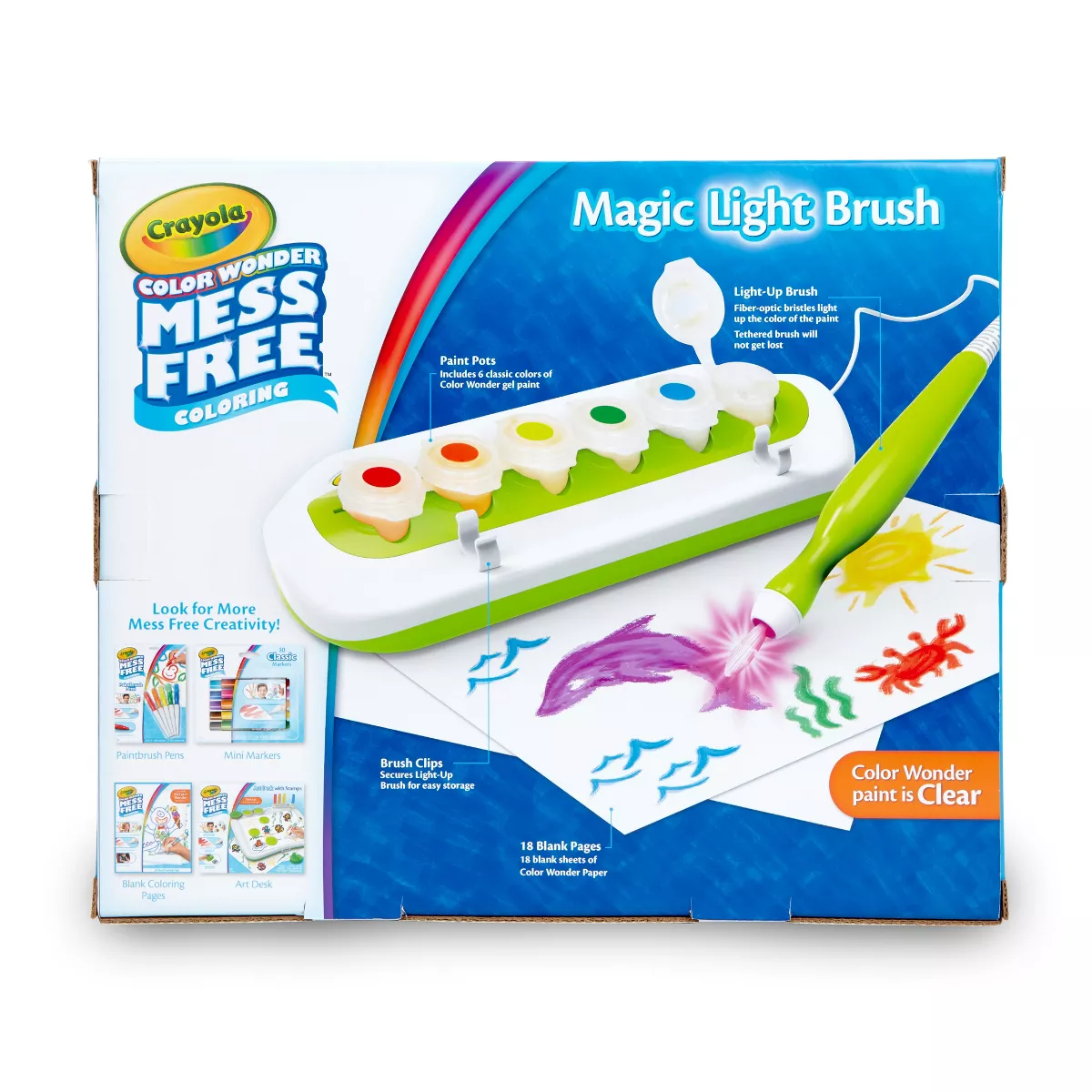 Crayola Color Wonder Magic Light Brush & Drawing Pad
