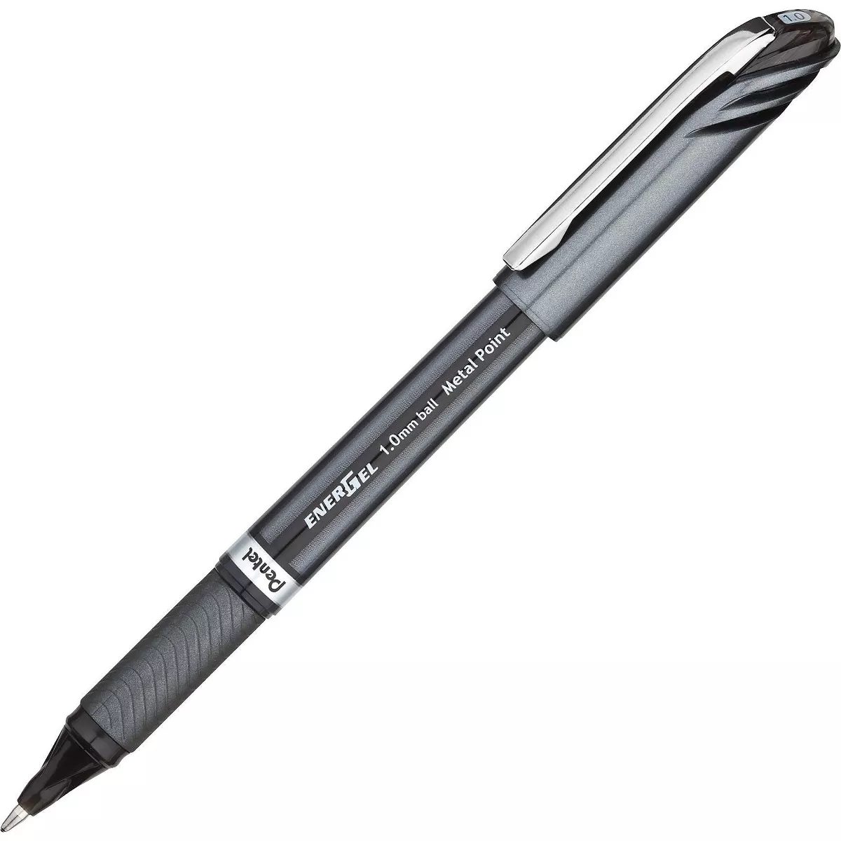 Pentel EnerGel NV Liquid Gel Pen 1mm Black Barrel Black Ink BL30A