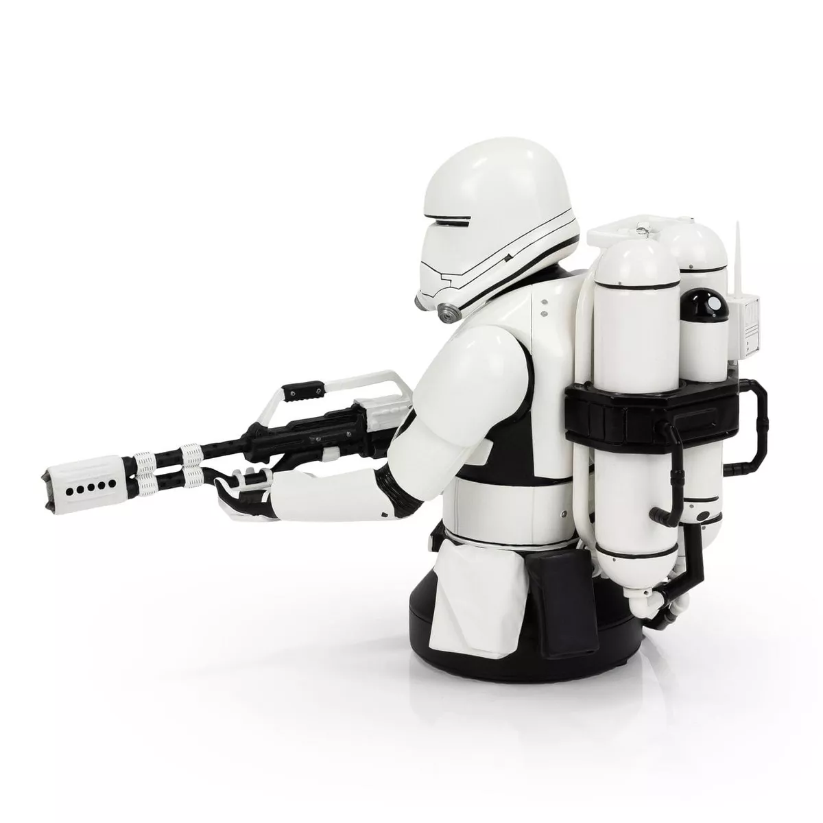 Gentle Giant Studios Star Wars First Order Flametrooper Figure Statue | 7-Inch Character Resin Bust