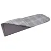 Disc-O-Bed Adult Duvalay Luxury Comfort Memory Foam Sleeping Pad and Duvet Topper, Ocean Plaid, Extra-Large
