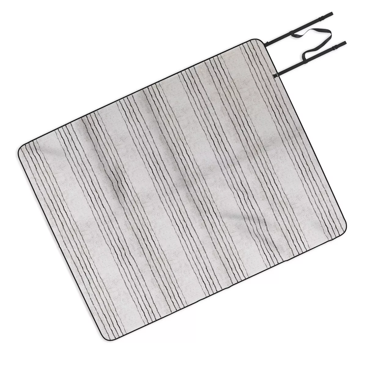 Holli Zollinger LINEN STRIPE RUSTIC Picnic Blanket - Deny Designs
