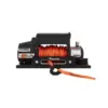Keeper KX95172 Bridge Series 12 Volt 9500 Pound Capacity Electric Winch for Mid to Full Size Vehicles with 85 Foot Sythetic Rope Cable, Black